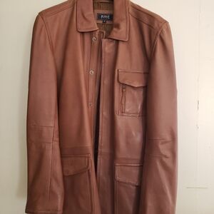 🌟 Host Pick 🌟 Men's plonge leather jacket